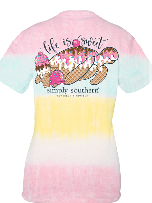 “Ice Cream" Short Sleeve Tee by Simply Southern