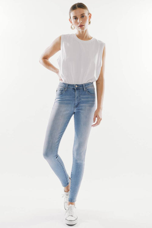 Julija ~ High Rise Super Skinny Jeans - Medium