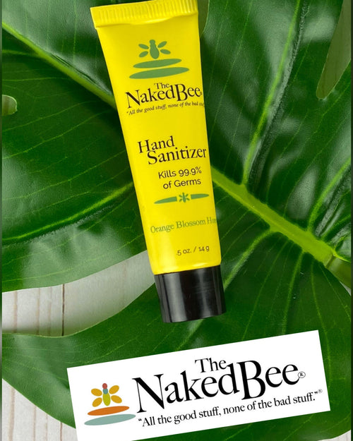 The Naked Bee ~ Orange Blossom Honey Hand Sanitizer (.5oz)
