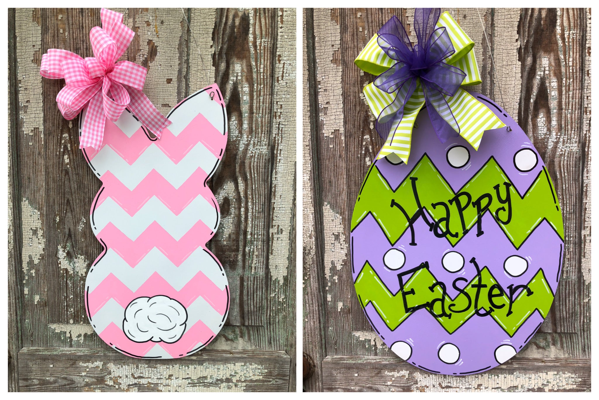 Paint Yourself~Wood Decor Hangers