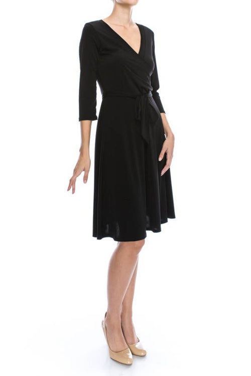 John 3:16 ~ Black Short Maxi Dress *Final Sale*