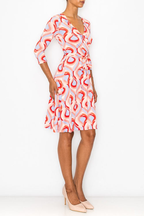 John 3:16 ~ Coral Short Maxi Dress