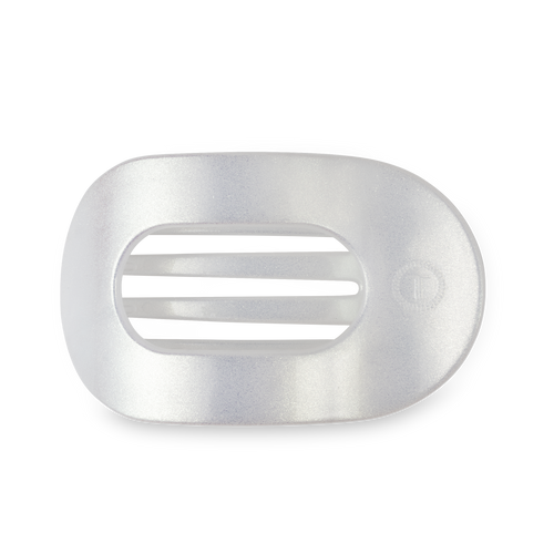 Mother of Pearl Large Flat Round Clip