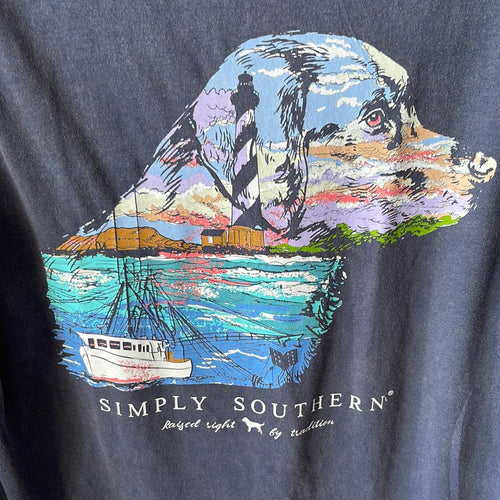 “Lighthouse " Short Sleeve Tee by Simply Southern