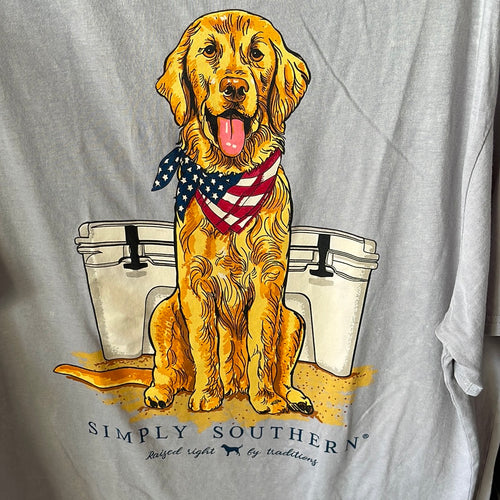 “Golden" Short Sleeve Tee by Simply Southern