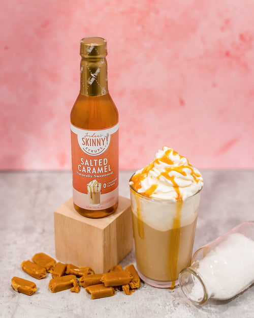 Naturally Sweetened Salted Caramel Syrup
