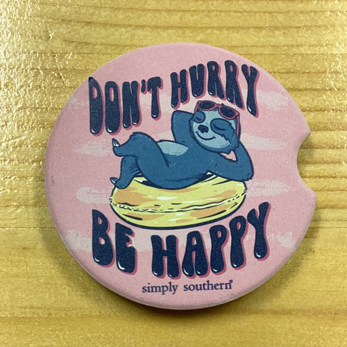 “Hurry”  Car Coasters by Simply Southern
