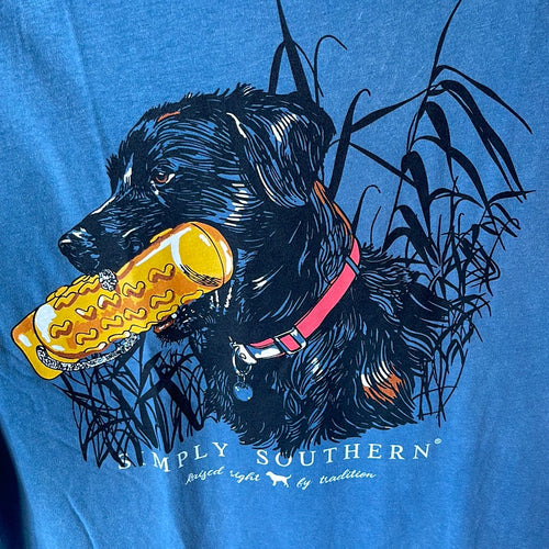 “Black Lab" Short Sleeve Tee by Simply Southern