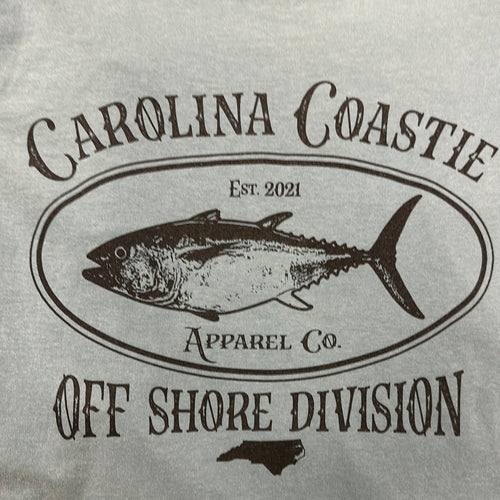 “Off Shore Division” Blue Short Sleeve T-Shirt by Carolina Coastie