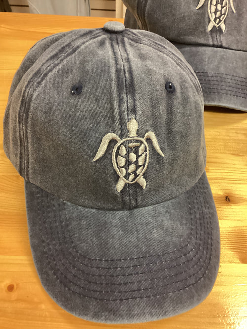 Turtle logo soft cotton hat