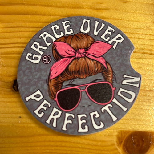 “Grace"  Car Coasters by Simply Southern