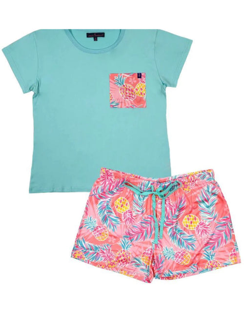 Pineapple Soft PJ Sets by Simply Southern