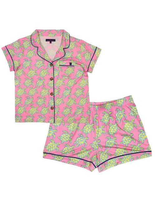 Turtle Soft Botton Top & Short Sets by Simply Southern