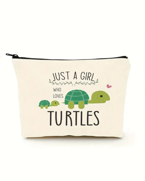 Turtle Cosmetics Bag