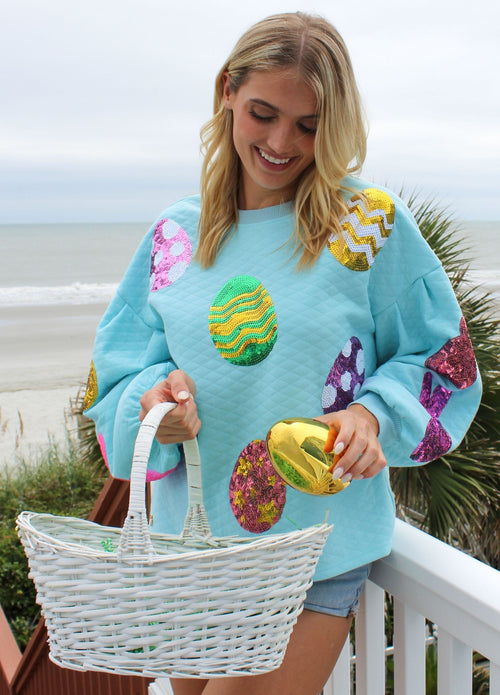 Quilted Easter Top