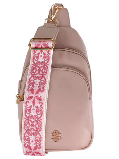 PU Leather Sling Bag