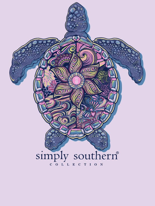 “Mandala Turtle" Short Sleeve Tee by Simply Southern