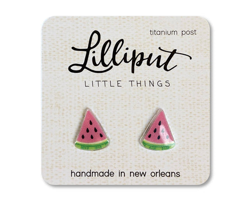 Watermelon Fruit Earrings