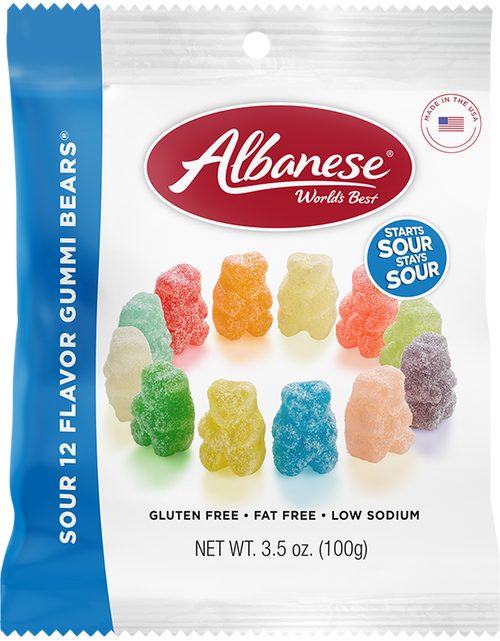 Sour 12 Flavor Gummi Bears®