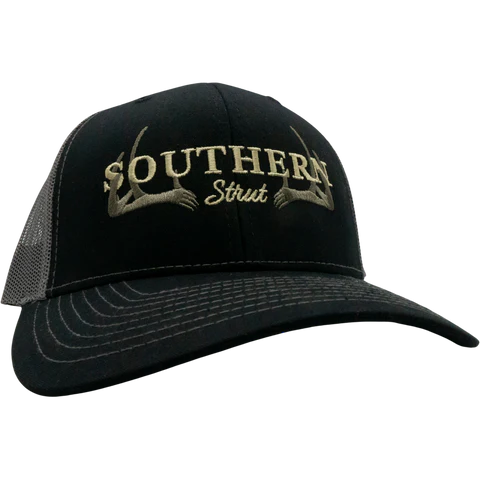 Embroidered Southern Antler Hat by Southern Strut