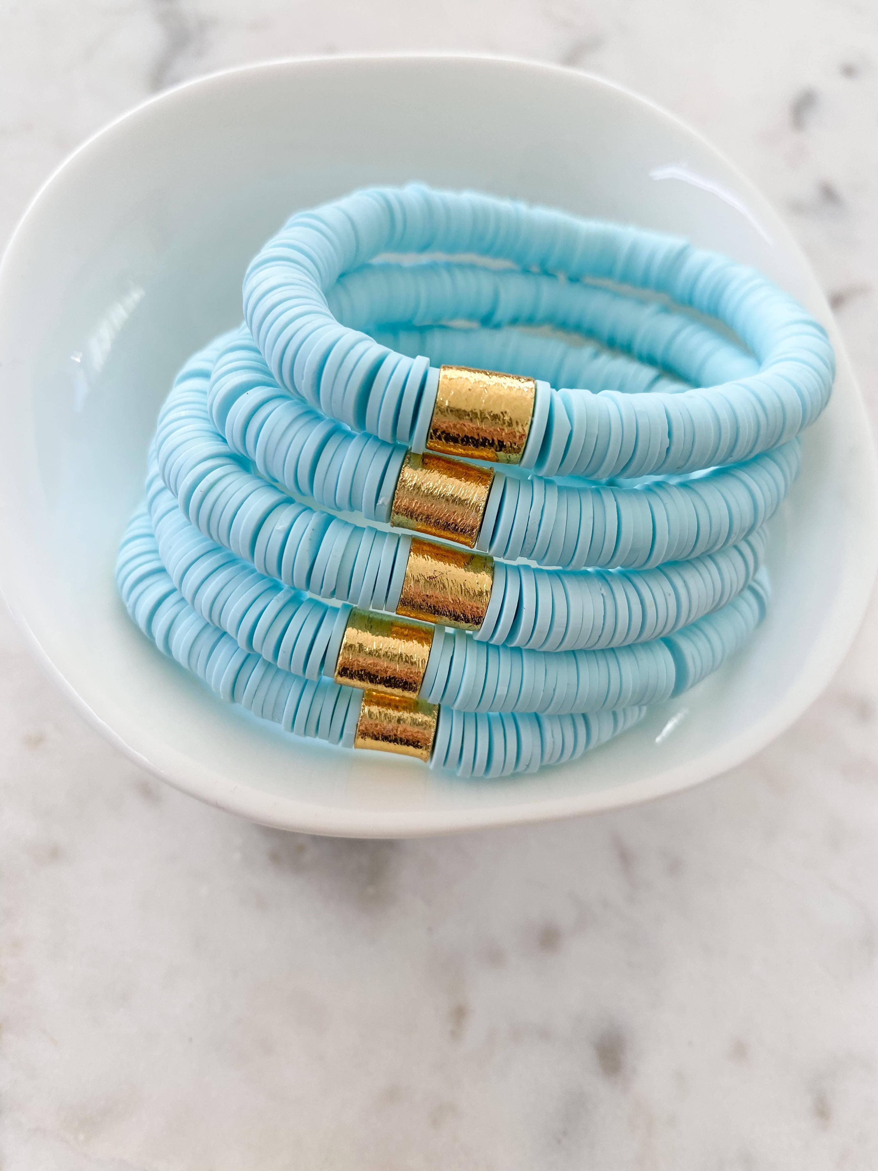 Mint Blue Color Pop Bracelet