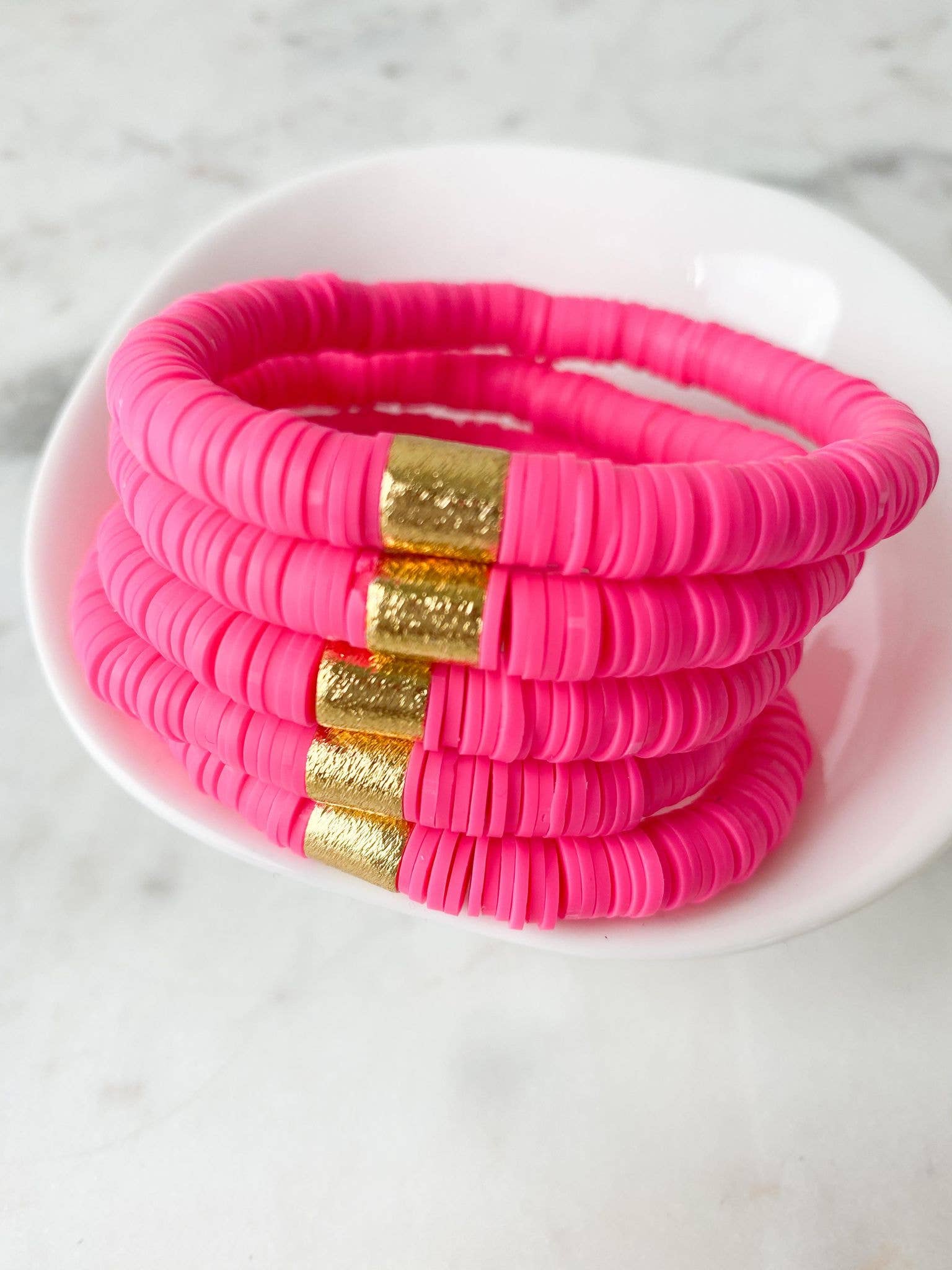 Hot Pink Color POP Bracelet