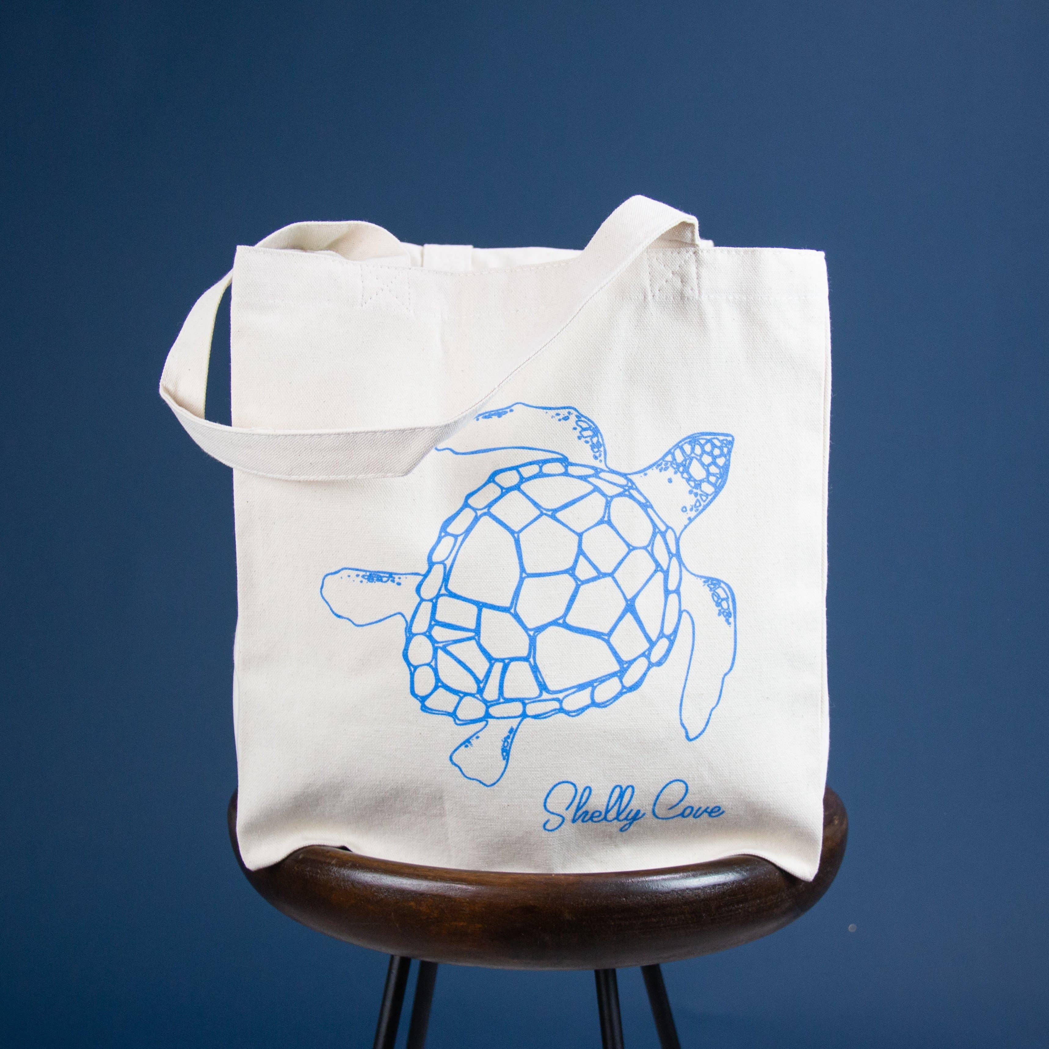 Tortuga Tote Bag by Shelly Cove