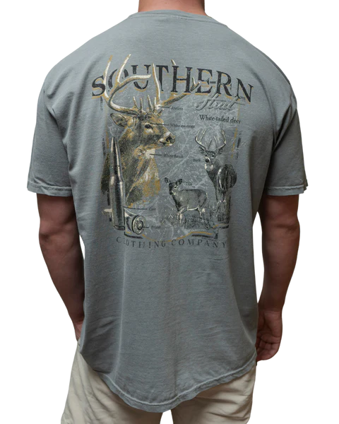 Scientific Deer T-Shirt by Southern Strut Brand