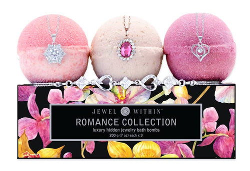 Romance Collection Jewelry Bath Bombs
