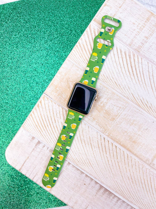 St. Patrick's Printed Silicone Smart Watchbands