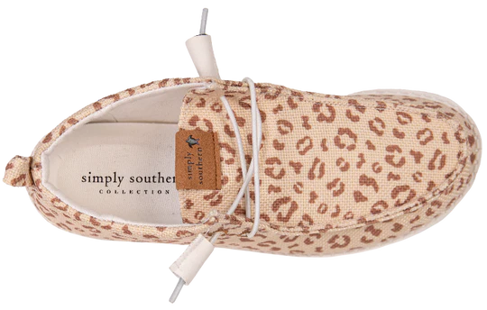 Leopard Cream Slip On Shoes ~ By Simply Southern
