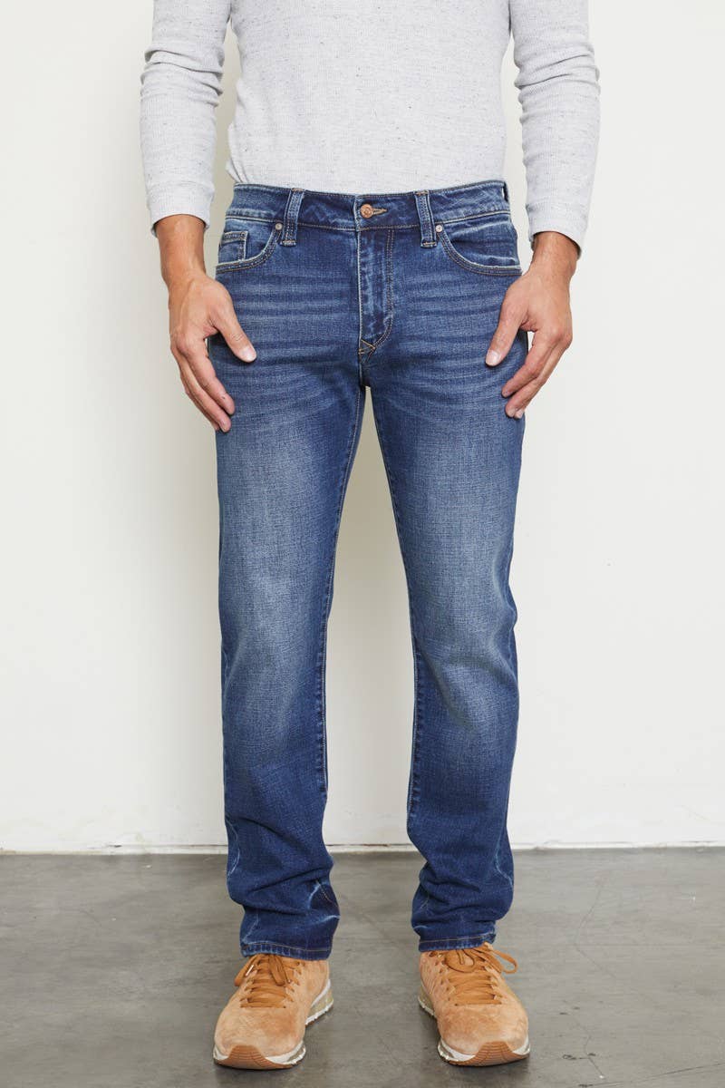 Ryan ~ 5 Pocket Slim Straight Jeans