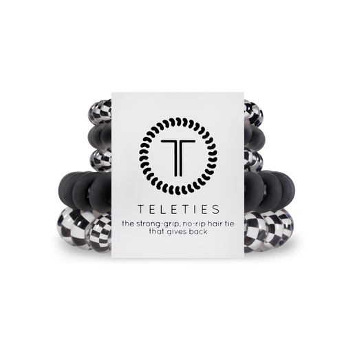 Teleties ~ Black and White - Mix Pack 5pc