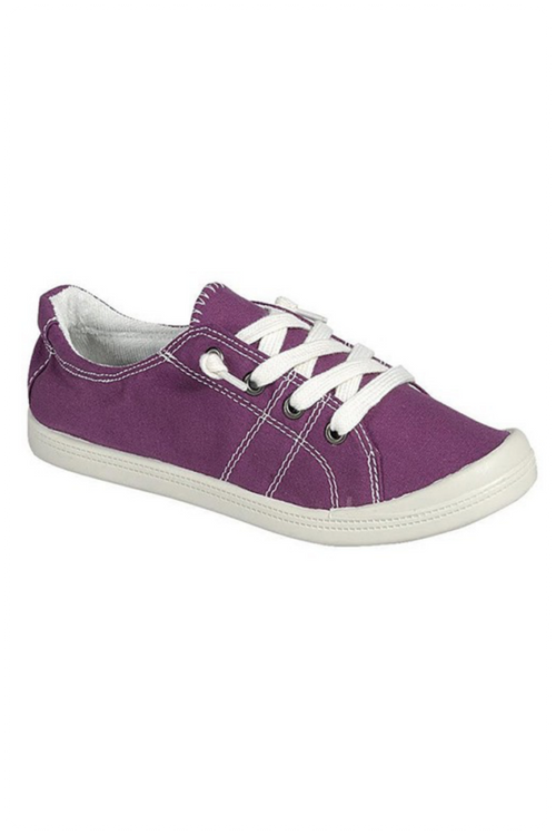 Brielle ~ Comfy Sneakers in Purple