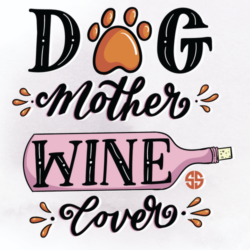 Dog Mom Square Coasters by Simply Southern