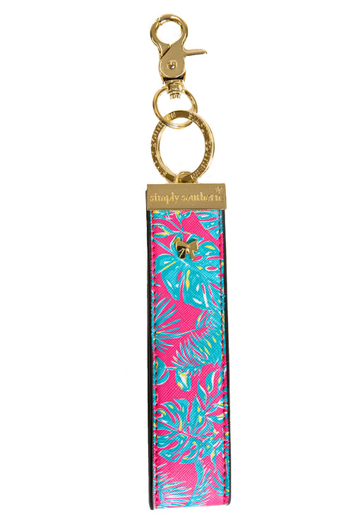 “Paradise” Leather Key Fob by Simply Southern