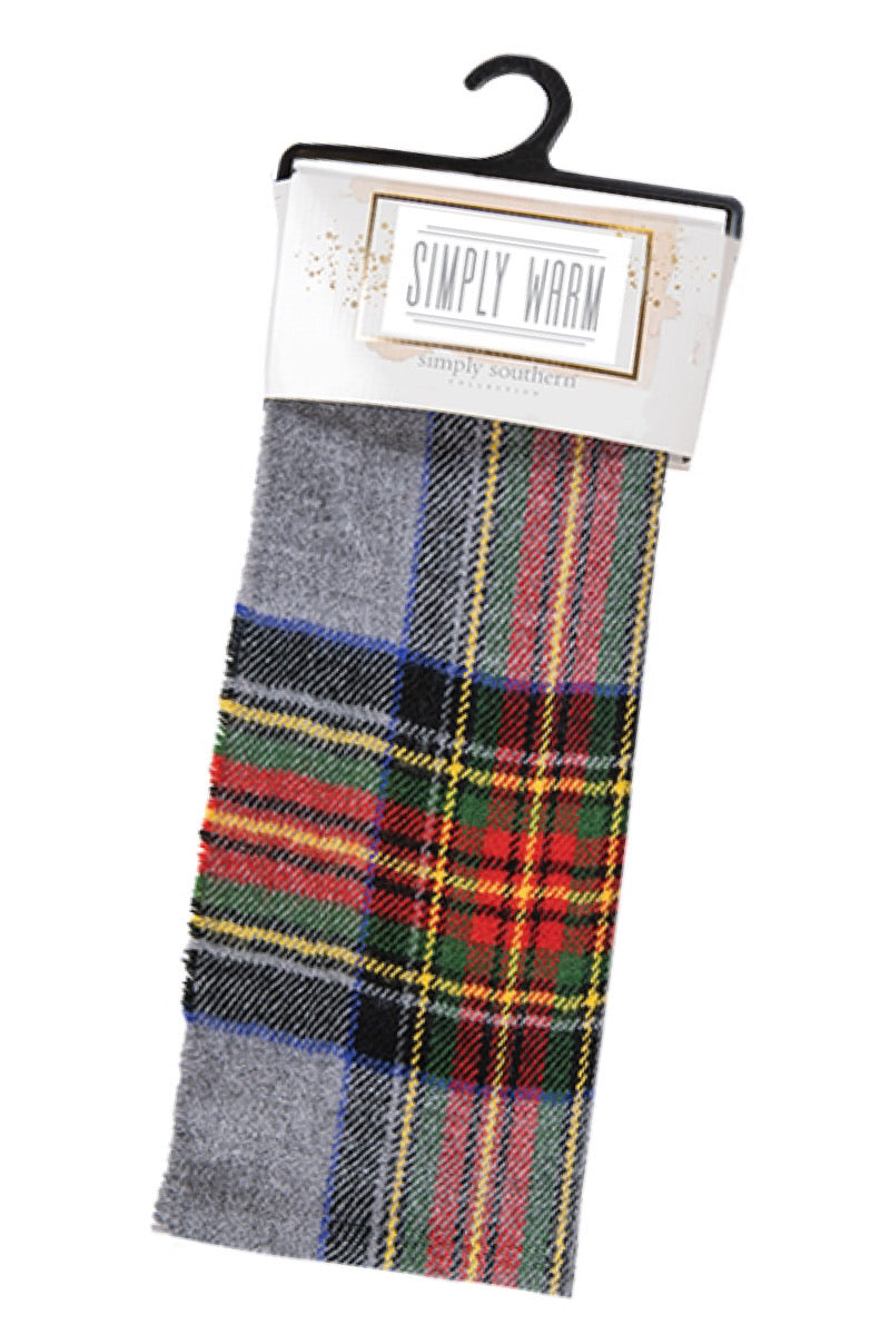 Simply Southern Plaid Scarf