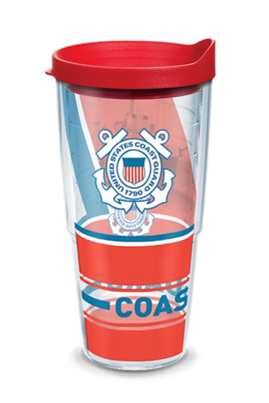 Coast Guard Forever Proud Plastic Tumblers by Tervis
