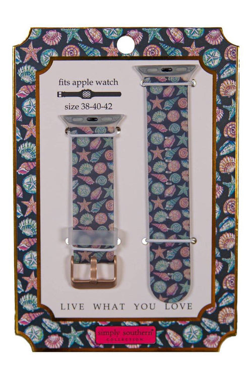 "Shell" Preppy Watchband by Simply Southern
