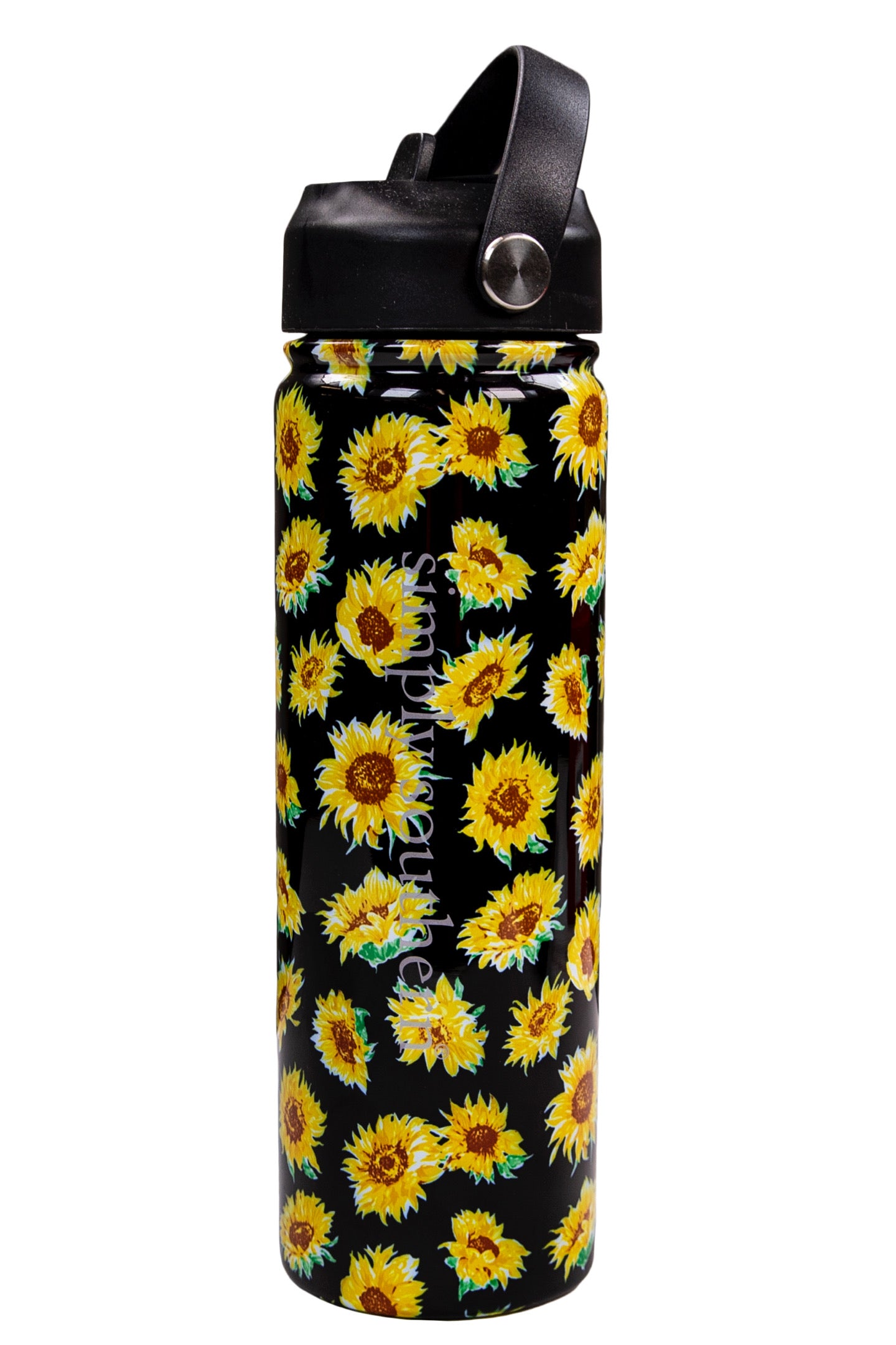 Simply Southern 22 oz Water Bottle Sunflower