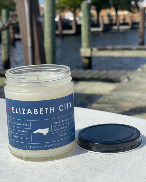Elizabeth City, NC Hometown Candle ~ Bee's Paradise Scent