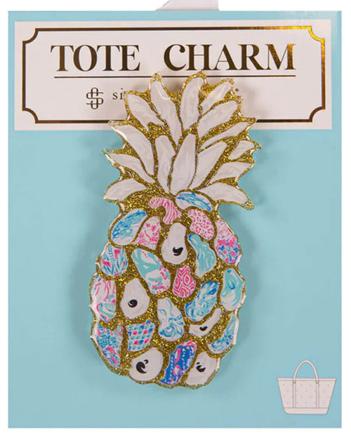 Simply Tote Pineapple Charm by Simply Southern