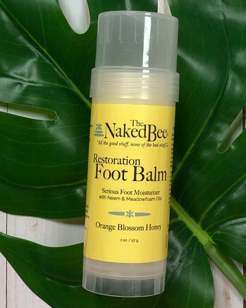 The Naked Bee ~ Orange Blossom Honey Restoration Foot Balm