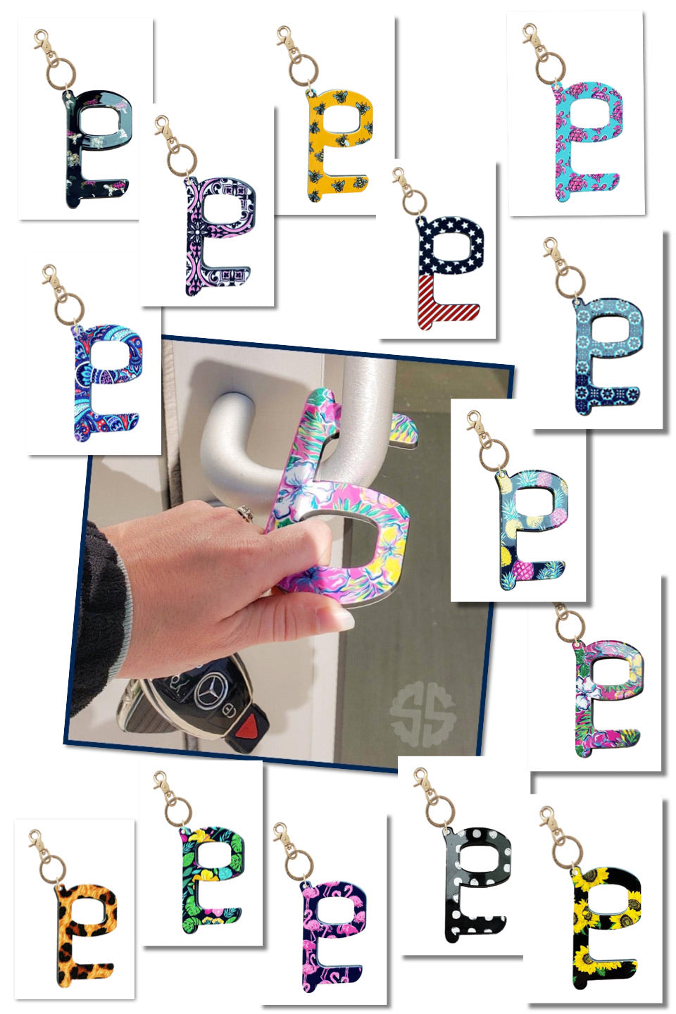 Hands Free Key Chains by Simply Southern