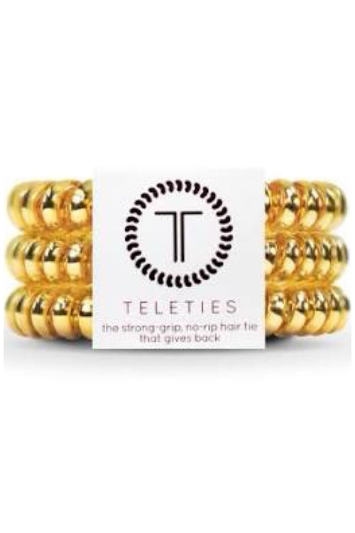 Teleties ~ Sunset Gold Small 3 pack