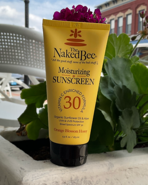 The Naked Bee ~ Orange Blossom Honey Moisturizing Sunscreen SPF 30