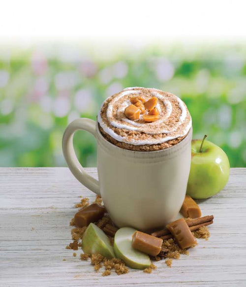 Caramel Apple Cinnamon Microwave Muffin Single