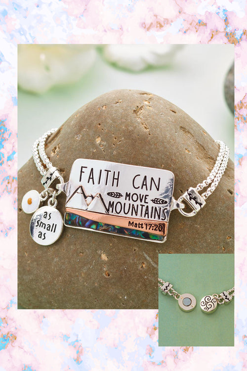 “Mountains” Inspirational Bracelet