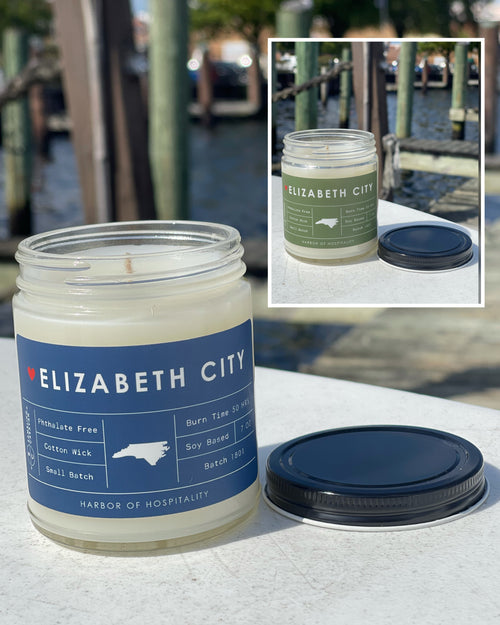 Elizabeth City, NC Hometown Candle ~ Bee's Paradise Scent