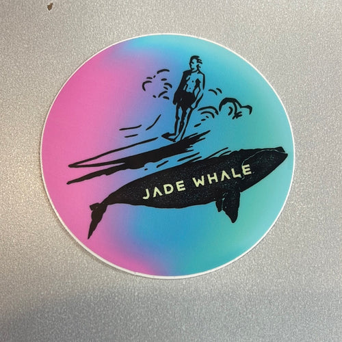 Jade Whale Sticker